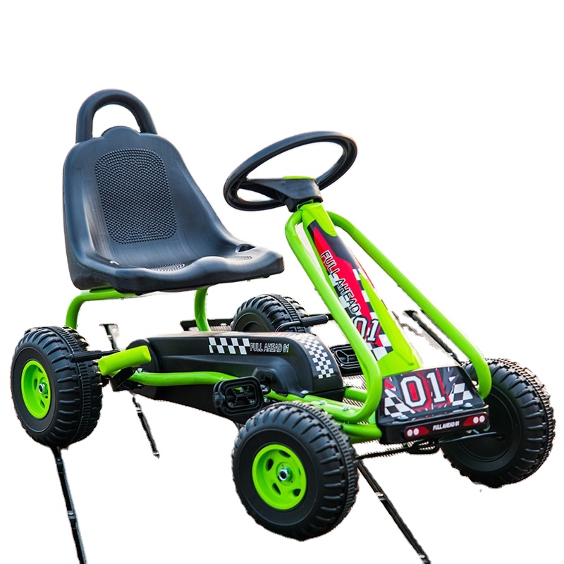 s 4-Wheel Design NO MAX LOAD 30kgs Children's Amusement Ride on Go-Karts Buggy Car for Kids