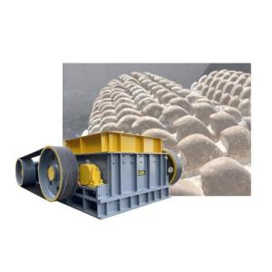 China 550TPH Capacity Double Roller Crusher For Limestone With 110kW*2 Power factory