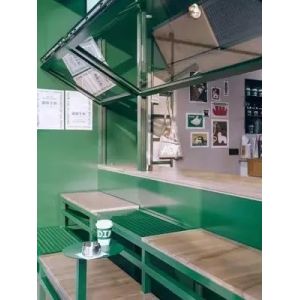 Access Adaptive Folding Window System with Height Adjustable Controls for