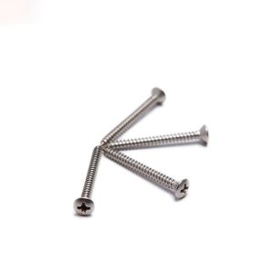 DIN7983 Cross Recessed Raised Countersunk Head Tapping Screws Phillips Self