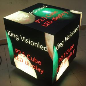 China 4k Indoor Led Video Wall Panels P2.5 Advertising Rubik'S Cube With Magnets factory