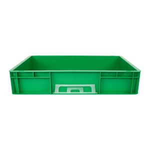 Space-Saving Solution Foldable EU Standard Plastic Crate for Storage and