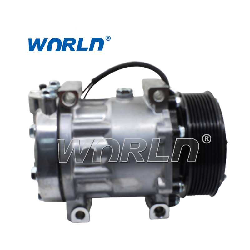 WXTK319 AC Compressor For 7H13 Truck 12V 1A Air Conditioning Pumps