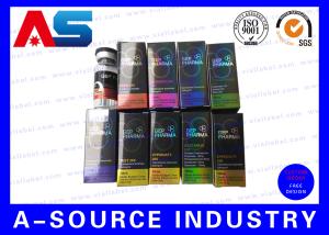 China Pharmaceutical Packaging Design Injection Card Board Laserbox 10ml Vial Boxes Printing With Genpharma Labels factory
