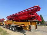 21 Year SA Ny 62m Long Boom Concrete Pump Truck Mounted on Mercedes Chassis Red