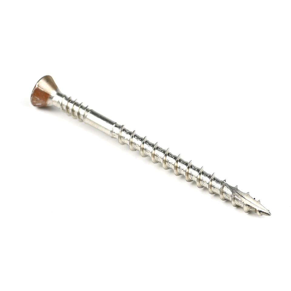 SS316 Brown Painted Countersunk Torx Head Wood Chipboard Screw for Drywall Construction