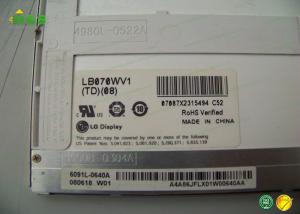 China LB070WV1-TD08 LG Display 7.0 inch with 152.4×91.44 mm Active Area factory