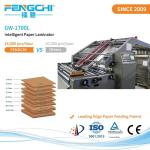 GW-1700L Flute Laminator Machine for Corrugated Boxes - 16000 Sheets/Hour