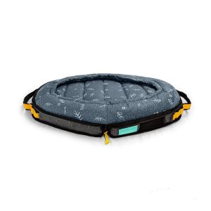 China Pet Outdoor Storage Travel Cushion Collapsible Dog Bed Pet Waterproof Removable Washable Dog Cushion Folding Nest factory