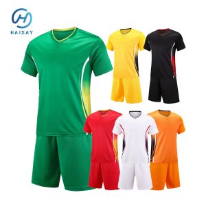 Custom Plain Football Jersey Set for Men and Women – Blank Soccer Kit with Short