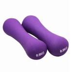 Hexagon Bone Shaped Dumbbells 1KG Hand Weights For Body Building