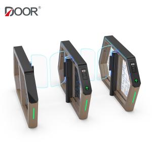 China High Speed Stainless Steel Fingerprint Turnstile Swing Gating Turnstiles 80kg factory