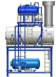 China Eco Friendly Gas Fired Industrial Steam Boilers For HFO Fired Power Plant factory