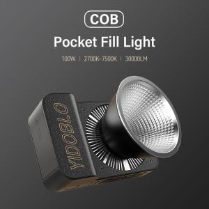 China 100w Full Power Bi Color Cob Led Camera Light 30000lux bowen mount factory