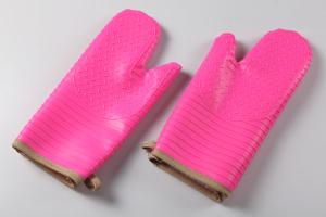 China silicone oven mitts/ oven glove OEM offer sizes:31*18 material:whole silicone factory