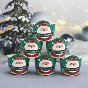 China Food Grade FDA LFGB Approved Aluminum Metallic Multi Color Foil Paper Baking Cups Muffin cupcakes Cake Cup Mold factory