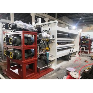 China Three Roll Fabric Calender Machine 650m/min on sale