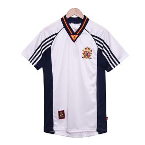 China Classic Replica Spain 1998 Away Retro Football Jersey Stretchable factory