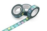 Easy Tearing Glitter Colorful Washi Tape Stickers