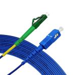G652D G657A1 SC UPC To LC APC Single Mode Simplex 1310nm Fiber Optic Patch Cord