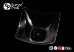79ml Special Shape Disposable Clear Plastic Bowls For Weding / Picnic