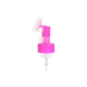 China Customized 42mm Plastic Foam Pump With Silicone Brush For Cleaning factory