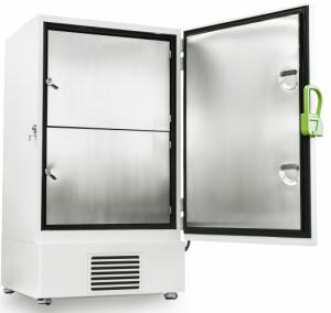 China Stainless Steel Ultra Low Temperature Freezer With 728 Liters Capacity Dual Cooling System factory