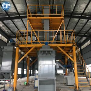 China Intelligent Plc Control Dry Mortar Plant Ceramic Tile Adhesive Grout Machine factory