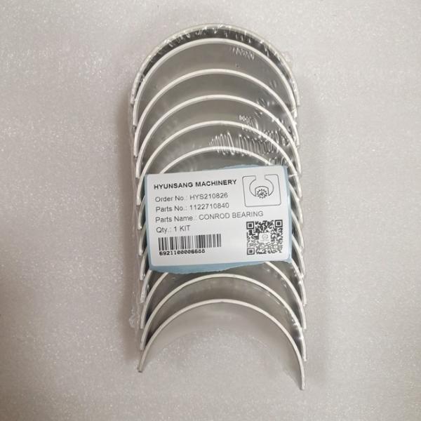 Conrod Bearing 1122710840 1-12121094-2 1-12121137-1 Excavator Parts Fits EX300