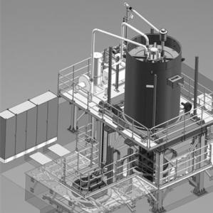 China Double Chamber Vacuum Carburizing Furnace Industrial Vacuum Furnace 380V factory
