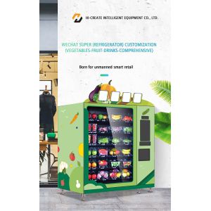 24 hours self-service store drinks vending machine