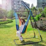 Black Hammock Swing Chair Up To 180kg Weight Capacity