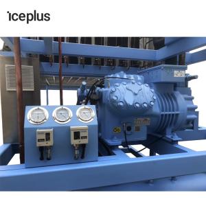 Containerized Commercial Block Ice Maker Big Capacity  Ice Block Making Plant