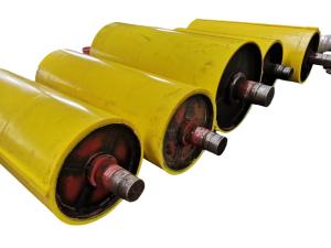 China Transmission Industrial Polyurethane Coating Roller 90 A Shore Hardness Heavy Duty factory