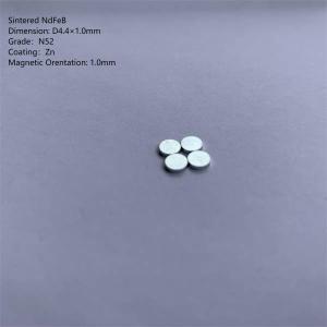 China D4.4×1.0 Computer Sintered NdFeB Magnets Neodymium Iron Boron Magnet factory