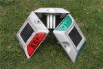 Heavy Duty Solar Powered Road Studs IP67 Aluminum Pillar Waterproof Blinker