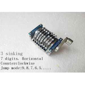 Rotary Numbering Machine Horizontal Counterclockwise Three Sinking
