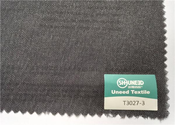 China 30D Broken Twill Weave 3/1 fusable interfacing Suitable For Men's Suit Light Fabric factory