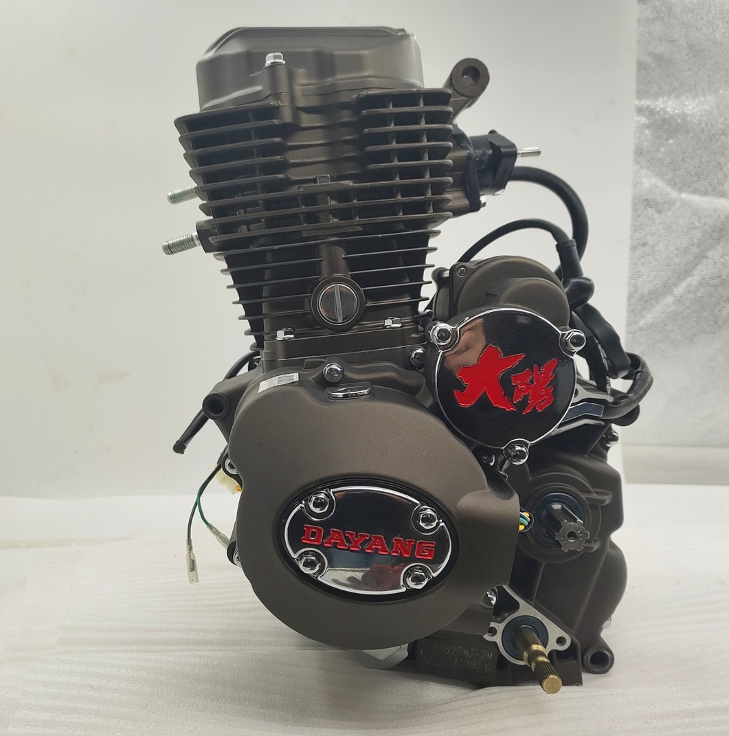 Electric / Kick 150cc DAYANG Motorcycle Engine Assembly Single Cylinder Four Stroke Style