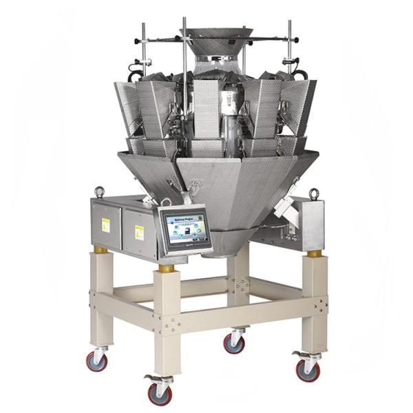 China SS304 Frame Dimple Surface 2000g Multihead Weigher factory