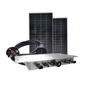 China IP65 Waterproof Grid Tie Micro Inverter Wifi 1600W Solar Inverter factory