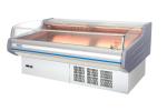 Horizontal Open Fronted Frozen Food Meat Display Chiller