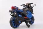 12V Plastic Blue Rechargeable Battery Operated Kids Ride On Motorcycle for