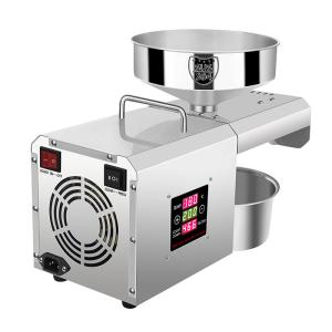 China 5kg/Hr 110V Peanut Oil Press Machine Cold Press Groundnut 610W factory