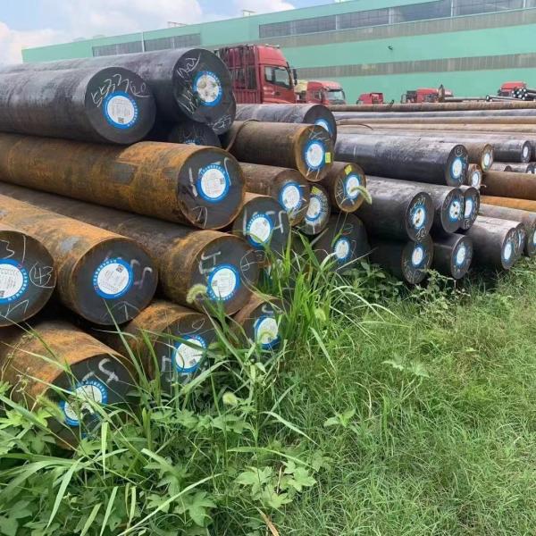 SAE1045 / S45C Structure Steel Round Bar Diameter 4 - 350mm Hot Rolled Cold