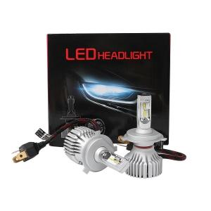 China High Power Aluminum Super Bright Led Headlight Bulbs T8 H4 60W 10000LM factory