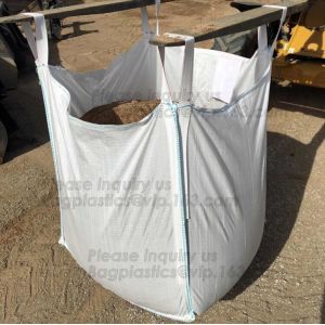 Durable PP Woven Big Bag From China Big Bag woven bags,1 ton black color sand