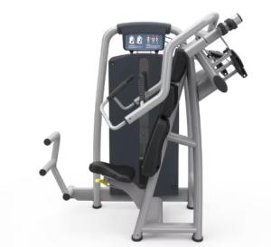 China Commercial Gym Equipment Pin Load Selection Machines Cable Chest Press Machine For Gym Hotel Fitness Club factory