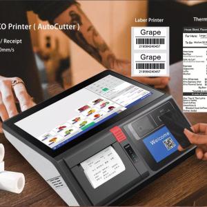 China Model SGT-116 POS Systems POS Machine With 58mm Thermal Printer For Restaurant factory