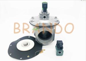 China Right Angle Big Size Pneumatic Pulse Valve 3 Inch Port Size For Dust Removal factory